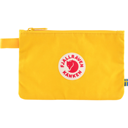 Fjällräven Kånken Gear Pocket Unisex Travel accessories Yellow Main Front 29181
