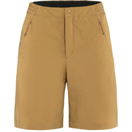 Fjällräven High Coast Shade Shorts W Women’s Shorts & skirts Brown, Yellow Main Front 59346